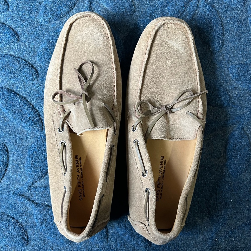 New Saks Off Fifth Loafer Men Tan size 9